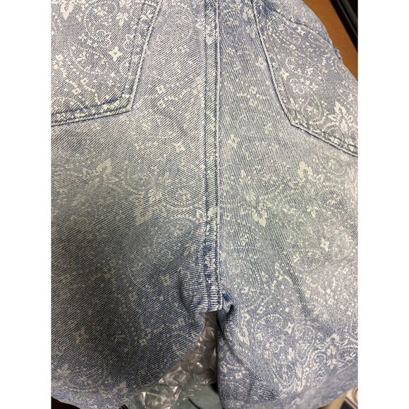 0130 Simple Society High Rise Patterned Women Size 3 26 Juniors Crop Ankle - Picture 7 of 9